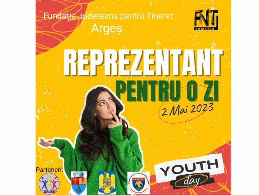 ziua tineretului reprezentant Sursă foto: Primăria Municipiului Pitesti