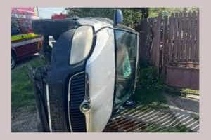 masina rasturnata accident