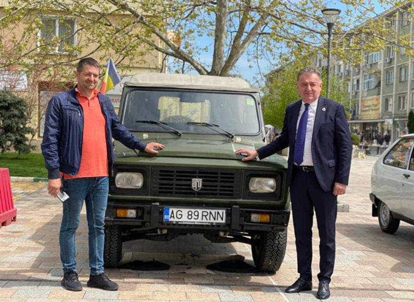 retro masini gentea Sursă foto: Facebook Primăria MUnicipiului Pitesti