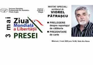 De Ziua Mondială a Libertății Presei, la Centrul Cultural Pitești. Dezbatere tematică și prezentare de carte 1 Sursă foto: Primăria MUnicipiului Pitesti