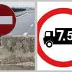 restrictii pe drum