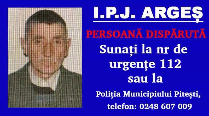 bărbat dispărut
