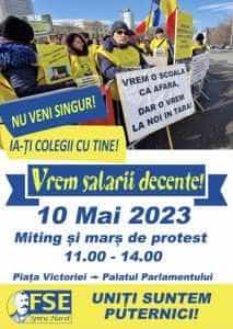 Profesorii ies în stradă! Protest de mare amploare azi în Capitală! 17 22 2 1 - Profesorii ies în stradă! Protest de mare amploare azi în Capitală!
