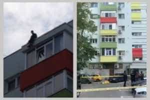 Un bărbat din capitală s-a aruncat de pe un bloc cu zece etaje. A murit pe loc 1 bărbat s-a aruncat bloc