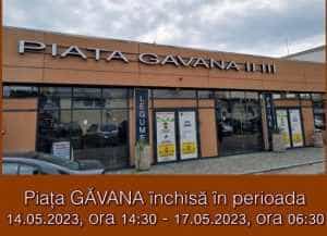 Vezi când. Piața Găvana se închide pentru dezinfecție! 1 Sursă foto: Facebook Primăria Municipiului Pitesti
