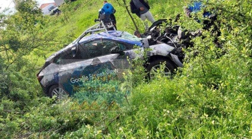 Accident mașină Google