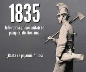 0451e52a 532a 42b4 a822 87e0ab174bba - „Roata de pojarnici”-188 de ani de la înființarea primei unități de pompieri militari din România