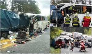 Accident grav pe autostrada D2 din Slovacia, soldat cu zeci de răniți și un mort! Un șofer român implicat 29 img 3 - Accident grav pe autostrada D2 din Slovacia, soldat cu zeci de răniți și un mort! Un șofer român implicat
