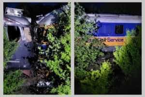 accident feroviar doua locomotive