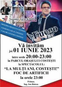 Sunteți invitați la „Zilele orașului Costești” în data de 1 iunie 1 Costești