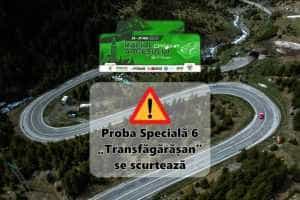 Raliul Argeșului 2023. Proba specială”Transfăgărășan” se scurtează 2 Sursă foto: Facebook Raliul Argesului.