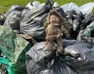 pitesti curat1 - ”Voluntar în orașul tău: Piteștiul meu curat!” S-au strâns peste 3,5 tone de deșeuri