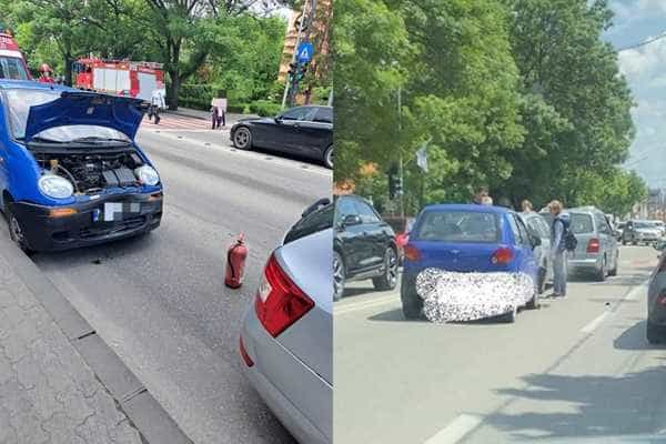 Accident în zona Nord