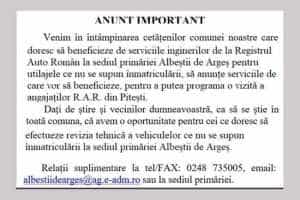 Anunț de interes pentru locuitorii din Albeștii de Argeș! 1 Untitled Project 7 - Anunț de interes pentru locuitorii din Albeștii de Argeș!