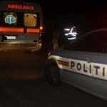 accident salvare politie noaptea 700x336 1 - Echipaj de poliție implicat într-o tamponare la Curtea de Argeș