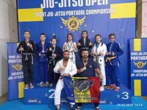 campionate europene JIU JITSU SJJIF central - Campionatele Europene de JIU JITSU, SJJIF din Portugalia. Piteștenii, campioni europeni!