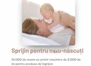 Iată când intră banii pe card. Aceste mămici primesc 2.000 lei pentru produse de îngrijire 1 Sursă foto: Facebook MIPE.