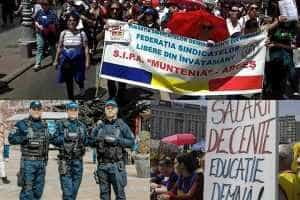 page - IJJ Argeș, prezent la protestul cadrelor didactice, organizat pe 31 mai în Piața Vasile Milea