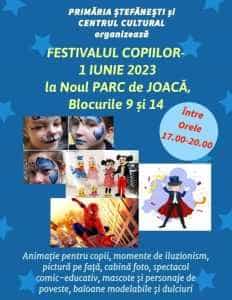 Astăzi la Ștefănești are loc „Festivalul Copiilor” 1 1 iunie