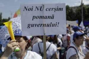 protest educatie profesori Sursa foto Inquam Photos Octav Ganea 2 - Negocierile dintre sindicatele din învățământ și Guvern au luat sfârșit. Greva continuă