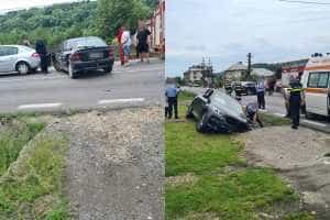 Carambol cu trei mașini în Drăganu! O persoană a fost rănită 15 Accident Draganu - Carambol cu trei mașini în Drăganu! O persoană a fost rănită