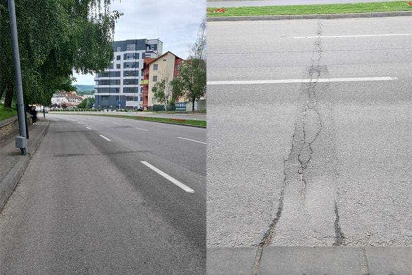 Str Craiovei Sursă foto: Facebook Primăria Municipiului Pitești.