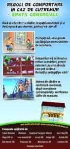 FLYER centru comercial verso - „Preveniţi ghinionul”! Recomandări ISU Argeș în situații de urgență