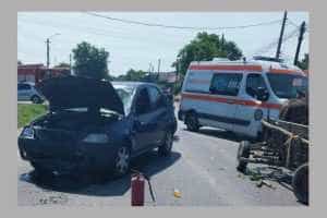 Untitled Project 16 - (VIDEO) Argeș - Căruță spulberată de mașină