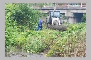 La Bogați a continuat acțiunea de ecologizare a pârâului Budișteanca 2 Bogați