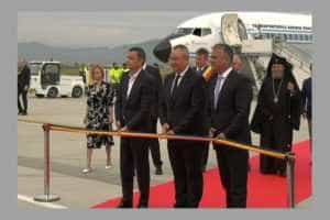 (Video) Inaugurare oficială! Primul avion cu pasageri a aterizat pe Aeroportul Brașov Ghimbav! 4 aeroport Brașov