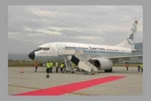 (Video) Inaugurare oficială! Primul avion cu pasageri a aterizat pe Aeroportul Brașov Ghimbav! 3 aeroport Brașov