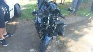 Accident grav cu motociclist rănit în Călinești! 1 accident motor - Accident grav cu motociclist rănit în Călinești!