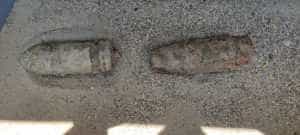 proiectile - Muniție din Primul Război Mondial, găsită la Curtea de Argeș!