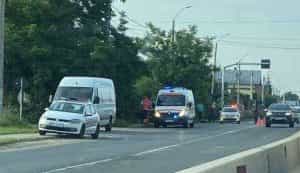 accident e1687410117673 - Pieton spulberat de mașină în Mărăcineni! Este resuscitat!