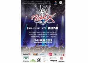 Rebel X Young Rock Festival, ediția a II-a. Festivalul tinerilor pasionați de muzica rock, la Pitești! 5 Sursă fotop: Facebook Primăria Municipiului Pitești.