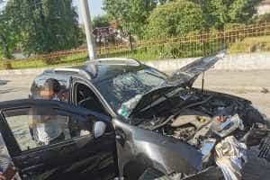 Accident Campulung - Accident grav în Câmpulung! Două mașini implicate