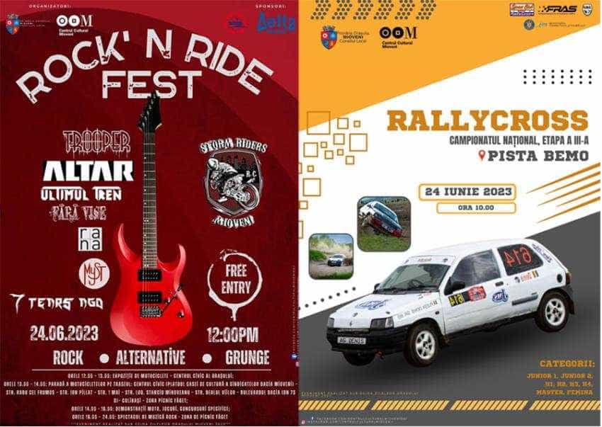 rally cross si rock la mioveni Sursă foto: Facebook Primăria Orașului Mioveni