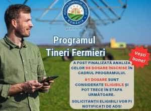 Programul ”Tineri fermieri”. Un argeșean, pe lista celor eligibili 1 Sursă foto: Facebook Agenția Domeniilor Statului.