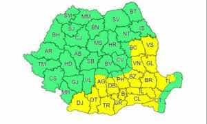 Argeș: Cod galben de caniculă și instabilitate atmosferică! 1 Canicula - Argeș: Cod galben de caniculă și instabilitate atmosferică!