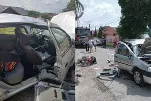 page 1 - Accident grav în Argeș! Unul dintre șoferi a murit