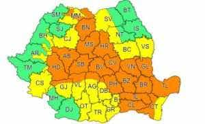 Argeș: Vremea rea continuă! Un nou COD GALBEN a fost emis de ANM 1 Vreme ANM - Argeș: Vremea rea continuă! Un nou COD GALBEN a fost emis de ANM