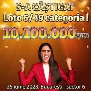 castig 649 - A dat norocul peste el! 10 milioane de euro, cel mai mare premiu din istoria Loto 6 din 49 a fost câștigat