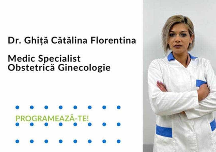 Ghita Catalina Florentina medic forte vita ginecologie deschidere Sursă foto: Facebook Clinica Forte Vita Pitesti.