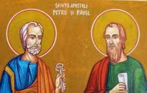 Sfinţii Apostoli Petru şi Pavel: Aproape 500.000 de români își sărbătoresc onomastica astăzi 1 sf petru si pavel - Sfinţii Apostoli Petru şi Pavel: Aproape 500.000 de români își sărbătoresc onomastica astăzi