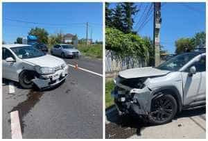 accident Albota - Accident cu două mașini, în Albota!