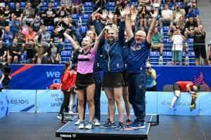 Echipa feminină a României este campioană europeană la tenis de masă 4 romania tenis de masă