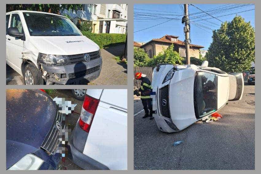 accident 3 masini Pitesti accident 3 masini Pitesti