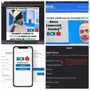 page 1 - Atenție! Val de reclame false pe internet, care se folosesc de imaginea unor bănci cunoscute