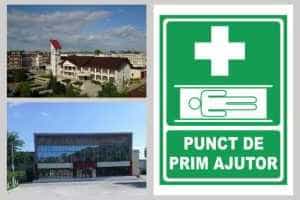 COSTEȘTI. Punct de prim ajutor în incinta Casei de Cultură 1 la Costești