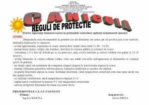 COSTEȘTI. Punct de prim ajutor în incinta Casei de Cultură 2 la Costești